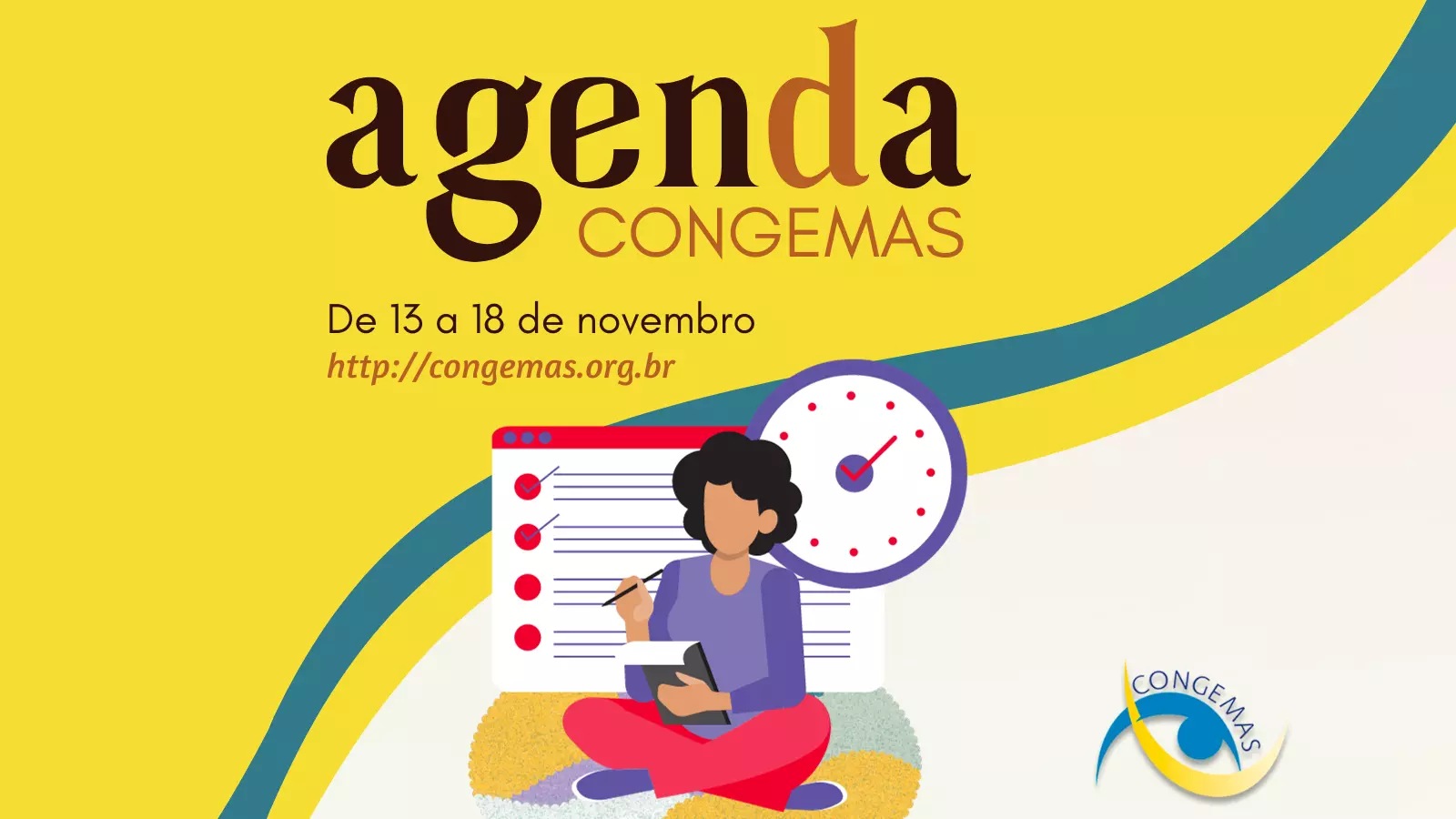 Agenda da semana! (De 13 a 18 de novembro)